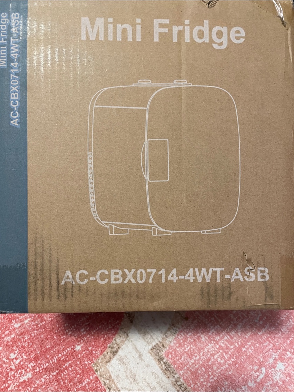White Mini Fridge